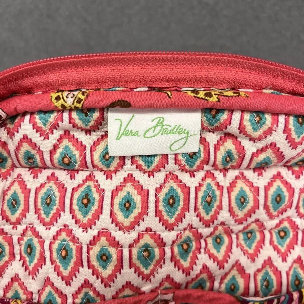 Vera‎ Bradley Quilted Back Pack Purse 6 Pockets School Bag 12